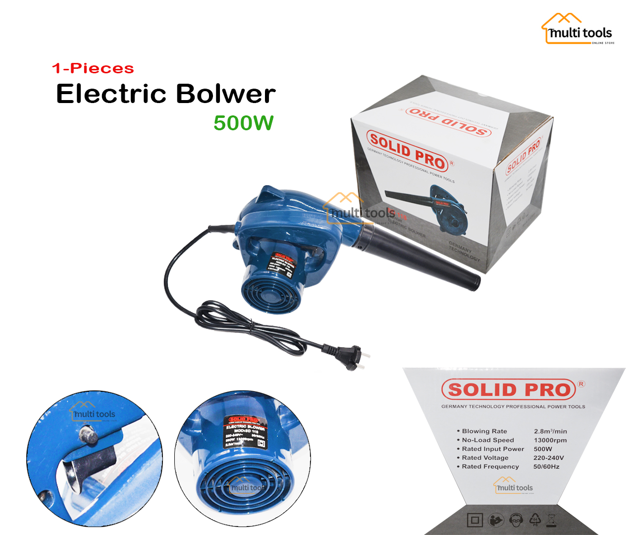 Electric Bolwer-500w